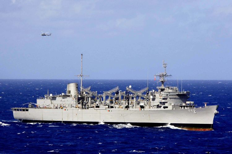 Image: Fast Combat Support Ship USS Camden (AOE 2)